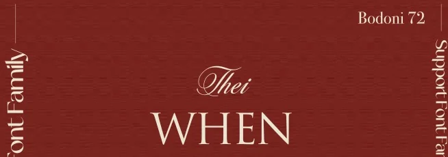 When — Tipografik dil
